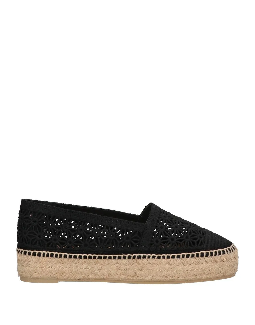 Castaner Corded Lace Black Kery Espadrilles Size 40/ US 9